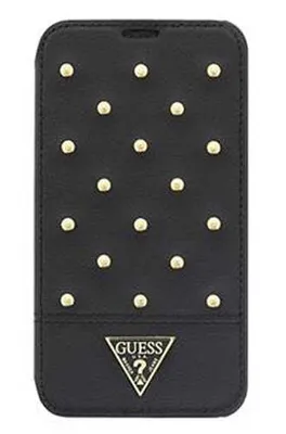 Zdjęcie produktu dla GUESS GUFLBKS5STB, Etui z klapką, Samsung, Samsung Galaxy S5, Czarny
