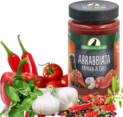Produktbild von Spreewälder Tomatensauce - Arrabbiata - von Spreewald Rabe (380 ml)