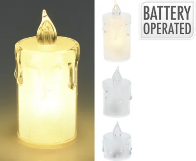 Produktbild von Home-Styling batteriebetriebenes Kerzen-Set mit 3 Stück