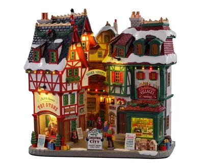 Immagine prodotto di Città di Natale b/o (4,5v) Casa di Natale