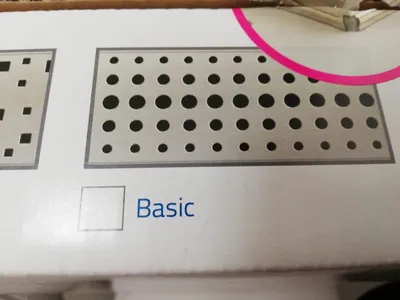 Produktbild von Chuděj CH-450-BN1 – Linearer Bodenablauf 450 mm, mittiger Ablauf, Design Basic, matt, Edelstahlrahmen