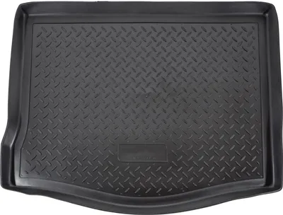 Image de Tapis De Coffre en Caoutchouc TPE Pour Ford Focus 2 2004-2011 Hatchback, Bord Haut, Noir, Antidérapant, Toutes Saisons
