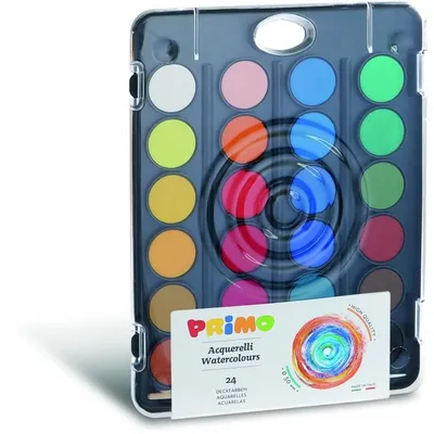 Obrázok produktu pre Veľká akvarelová paleta 24 farieb Ø 30 mm