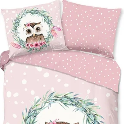 Produktbild von Good Morning Olwi Bettbezug - Pink - 140 x 220 cm