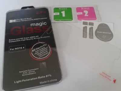 Produktbild von Panzer Schutzfolie / Display-Schutzglas 9H für Samsung Galaxy Note 4 SINTECH©