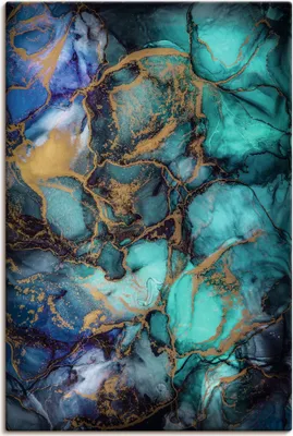 Produktbild von ARTland Leinwandbild Saphir Größe: 40x60 cm