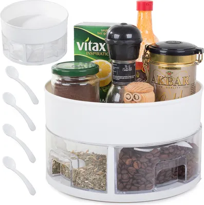 Produktbild von Verk 24267 Rotierender Küchenorganizer weiß