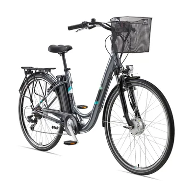 Produktbild von Telefunken City E-Bike | Elektrofahrrad 28 Zoll | 7-Gang Kettenschaltung | Frontmotor 250 W | 374,4Wh Akku | Pedelec
