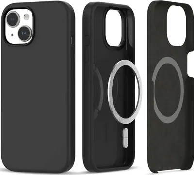 Obrázek produktu pro Tech-Protect Silikon Magsafe Iphone 15 Matte Black