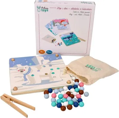 Zdjęcie produktu dla Gra logiczna Puzzle z kulkami, Antarktyda