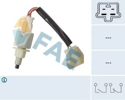 Produktbild von FAE Bremslichtschalter 24604 für SUZUKI JIMNY (FJ) mechanisch