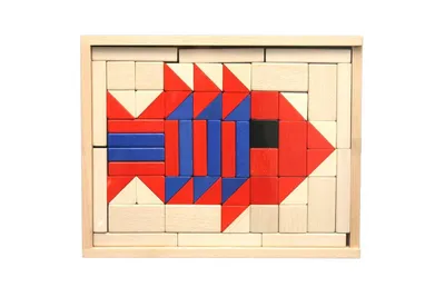 Produktbild von Ebert 205326 Baukasten Fisch Holzbausteine