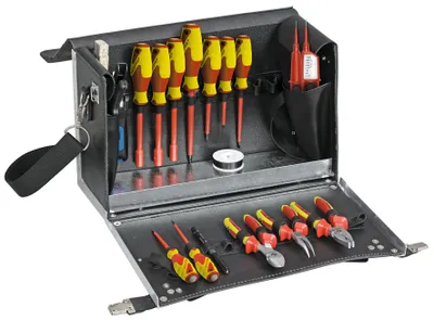 Produktbild von GEDORE 1091 Elektro-Werkzeugkoffer 18-teilig, 1953710
