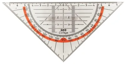 Productafbeelding van Geodriehoek Aristo 14 cm met greep