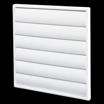 Produktbild von Blauberg Decor Abdeckgitter 8026904 UG155 x 155 mm, Kunststoff, Außenwandmontage