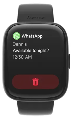 Immagine prodotto di HAMA Smartwatch "4000", funzione telefono, analisi del sonno, impermeabile, 46 mm, SW (00178640)