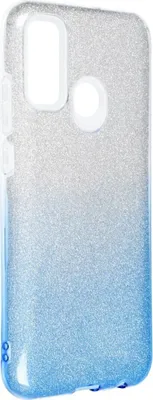 Zdjęcie produktu dla Pokrowiec König Design kompatybilny z plastikowym, miękkim etui na telefon Huawei P smart 2020 - Niebieskie etui na telefon komórkowy