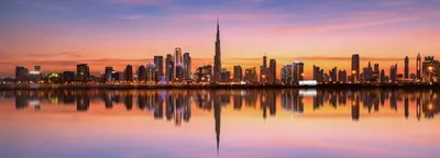 Image de Art puzzle - Dubaï Skyline panorama jigsaw - 1000 dielov