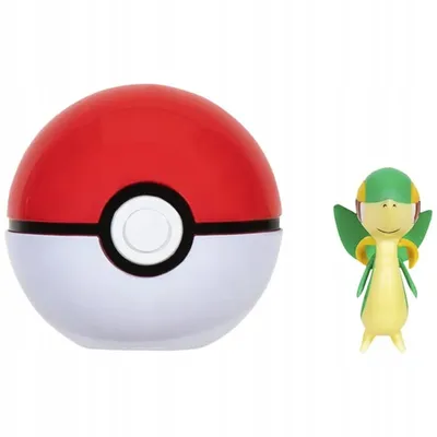 Produktbild von POKEMON PKW2668 Clip 'n' Go Serpifeu + Pokeball