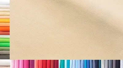 Produktbild von Jersey Stoff XXL 96% Baumwolle weiß