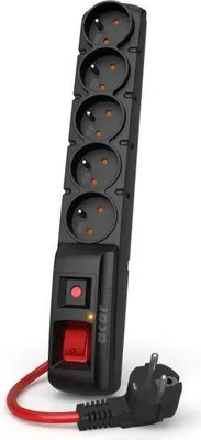 Zdjęcie produktu dla ACAR F5 POWER, 5 x gniazdo sieciowe, Typu C, 230 V, 50 Hz, 3680 W, 16 A