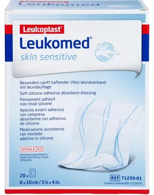 Produktbild von Leukomed skin sensitive steril 10 x 8cm, 20 St PFL