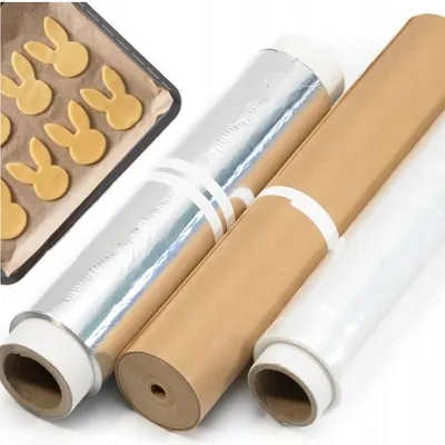 Produktbild von Miropak Haushalts-Set: Alufolie, Frischhaltefolie, Backpapier