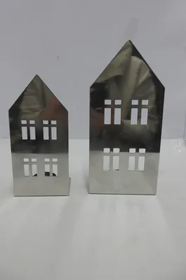 Produktbild von Gilde Teelichtleuchter Haus "Casita" H.25 cm 55628