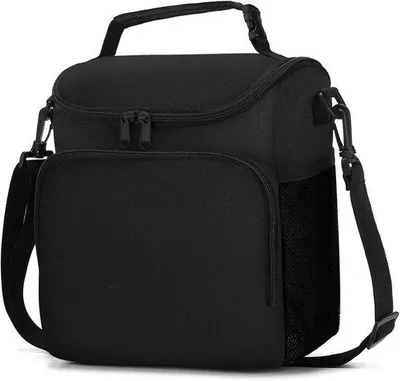 Image de Sac isotherme portable de 10 litres pour le déjeuner - Sac-repas réutilisable pour le travail, la plage et la randonnée