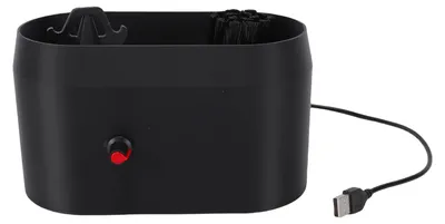 Obrázok produktu pre Čistič portafiltra na kávu USB napájaná kávovarová rukoväť Čistiaca kefa a škrabka