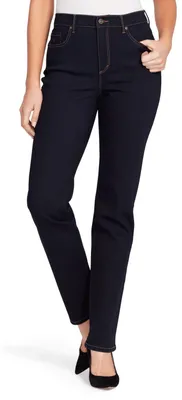 Produktbild von Gloria Vanderbilt Damen Amanda Taper Jeans, Spülen Noir, 38 Kurz