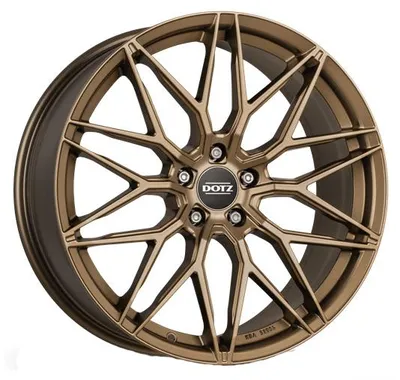 Imagen del producto de Llantas DOTZ Suzuka, color bronce, 8.50x20, 5x120.0, ET 47, acabado bronce mate