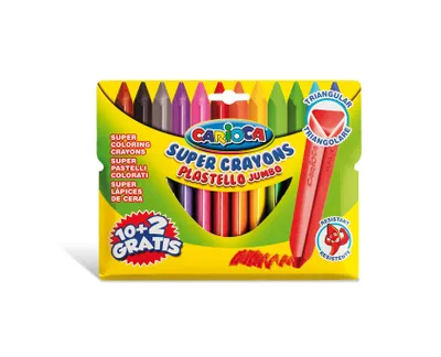 Image de Carioca Plastello Jumbo 12 pièce(s)