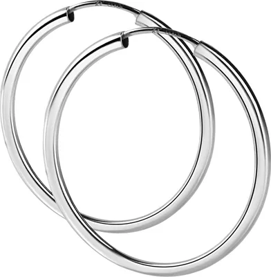 Produktbild von Damen Creolen 925 Sterling Silber 50mm
