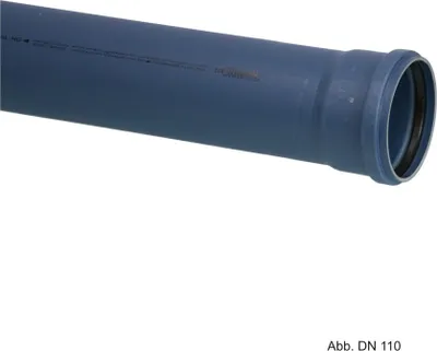 Produktbild von Poloplast POLO-KAL XS Steckmuffenrohr DN 110/2000, Stange mit 2m, 1 Stk.