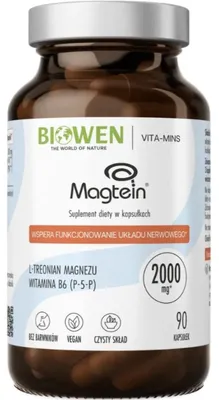 Produktbild von Biowen Magnesium-L-Threonat Magtein 90 Kapseln