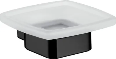 Produktbild von emco loft Seifenhalter, Wandmodell, satiniertes Kristallglas, 053013300