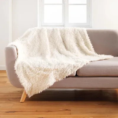 Immagine prodotto di Morbida coperta in similpelliccia, MOUTON, 180 x 220 cm