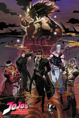 Obrázek produktu pro Plakát JoJo s Bizarre Adventure Group 61x91,5cm.