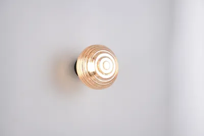 Immagine prodotto di Lampada da parete a LED, metallo, nero, touch dimmer, batteria ricaricabile, H 15,5 cm
