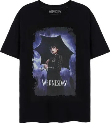 Produktbild von Wednesday - T-Shirt für Damen NS7594 (S) (Schwarz)