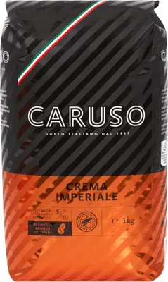 Zdjęcie produktu dla Caruso Imperiale Crema Ganze Kaffeebohnen 1kg, Stärkegrad 3/5