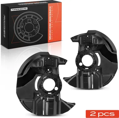 Image de Frankberg 2x tôle d'ancrage disque de frein avant bilatéral pour BMW E46 330d 330i 325i 330xd Z4 E85 E86