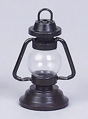 Produktbild von Petroleumlaterne für Puppenhaus, Metall schwarz Version 020447
