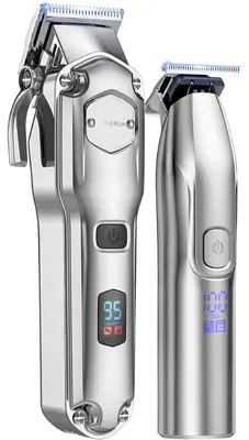 Immagine prodotto di Tagliacapelli e barba RFC-676+RFC-667, grado di protezione IPX7, colore argento