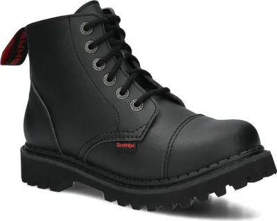 Produktbild von NAGABA Stiefel Damen Herren Springerstiefel 6-Loch - - Schwarz - 45