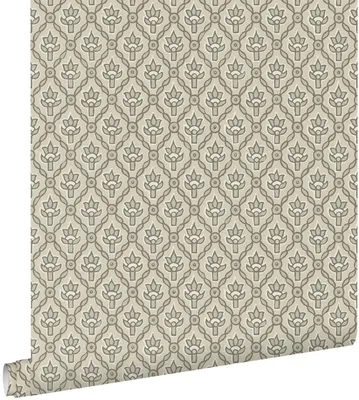 Obrázek produktu pro ESTAhome tapeta květinový vzor šedá 50 x 900 cm