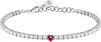 Image de Romantique bracelet en argent coeur Tesori SAIW167