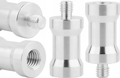 Obrázok produktu pre Adaptér objímky statívu M6 na M8 hliníková redukcia 32 mm