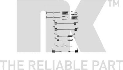 Produktbild von nk Bremsbacken Zubehörsatz 203,2 mm